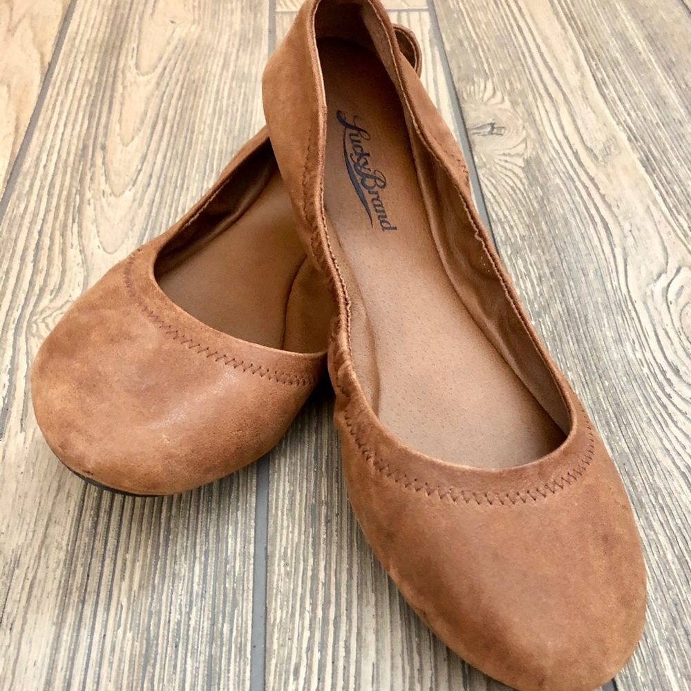Lucky Brand Brown Flats